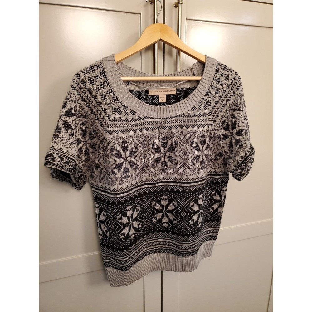 Nine West -Women's short sleeved sweater-sz M